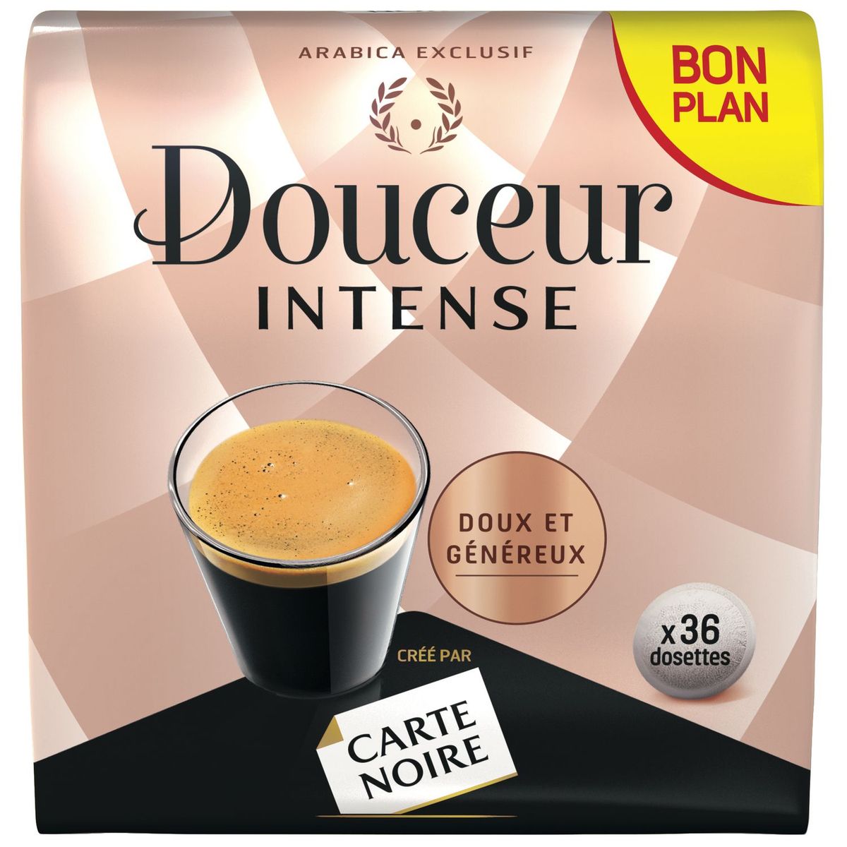 Dosettes Souples Compatible Senseo Carte Noire Douceur Intense par 36 – MS  MARKET